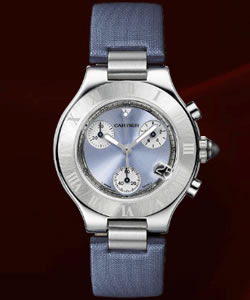 Fake Cartier Cartier 21 Chronoscaph watch W1020013 on sale